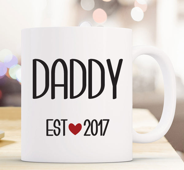Dad Mug, Daddy Mug, New Dad Mug, Dad To Be Gift, Coffee Mug For Dad, Baby Reveal, Fathers Day Gift, Pregnancy announcement, Gift for Father