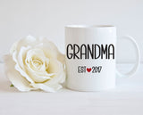 Pregnancy Announcement For Grandparents, New Grandma Mug, Gift for Grandma, Grandmother Gift, Nana Coffee Cup, Baby Announcement, Coffee Mug