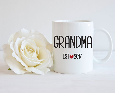 Pregnancy Announcement For Grandparents, New Grandma Mug, Gift for Grandma, Grandmother Gift, Nana Coffee Cup, Baby Announcement, Coffee Mug