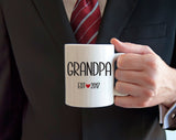 New Grandpa Gift, Baby Reveal, New Grandpa Mug, You're Going To Be A Grandpa, Coffee Mug, Grandpa To Be, Grandpa Coffee Mug, Grandfather Mug