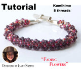 Kumihimo bracelet pattern 8 strands