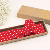 Red Polkadot Organic Baby Headband/Baby Headband/Baby Gift/Newborn Headband/Headbands/Infant Headband/Baby Headwrap/Baby Bows