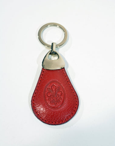 Free Shipping Leather Keychain Hand Carved Leather Key Ring Mens Keyfob Women's Key Holder Gift For Her Gift For Him Portachiavi in Pelle