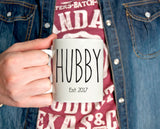 Couples Mugs, Hubby and Wifey Mug Set, Wedding Gift, Mr and Mrs Coffee Mugs, Engagement Gift, Bridal Shower Gift, Gift for Wedding Couple