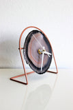 Gray Agate Desk Clock