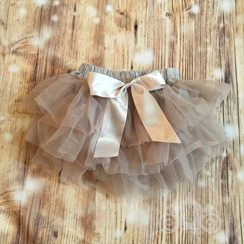 Gray/Grey/Silver Tutu Bloomer Girl Birthday Outfit Baby Shower Gift First Birthday Tutu Outfit Cake Smash Outfit Girl 1st Birthday Skirt