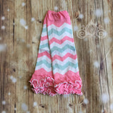 Pink Chevron Leg Warmer