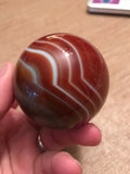 Carnelian Sphere 2" - Root Chakra - Reiki - Energy Healing