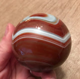 Carnelian Sphere 2" - Root Chakra - Reiki - Energy Healing