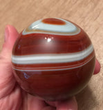 Carnelian Sphere 2" - Root Chakra - Reiki - Energy Healing
