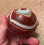 Carnelian Sphere 2" - Root Chakra - Reiki - Energy Healing