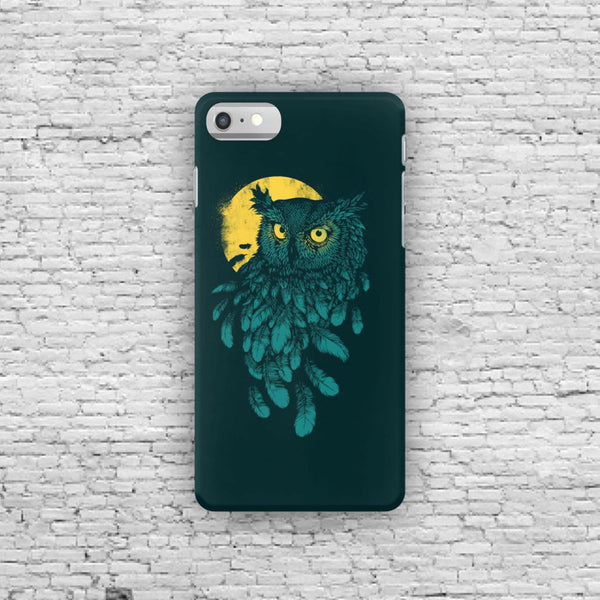 Midnight Owl Case iPhone 7, iPhone 7 Plus, iPhone 6, iPhone 5, iPhone 4, Samsung Galaxy S7, Edge, S6, S6, S4, Google Pixel
