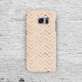 Rose Gold Chevron Case iPhone 7, iPhone 7 Plus, iPhone 6, iPhone 5, Samsung Galaxy S7, Edge, S6, S6, S4, Google Pixel