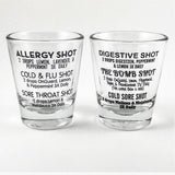 3 - Pack Buy2Get1 Free Shot Glasses - Essential Oils Shot Glasses