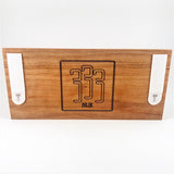 Hidden Cabinet Box for Essential Oils - 15mls - Cherry Hardwood