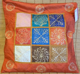 Bench Cushion/Indigo Cushion/Body Pillow Cover/linen Pillowcase/Designer Pillow/Cushion Cover/Decorative Pillows/Throw Pillow/Garden Pillows