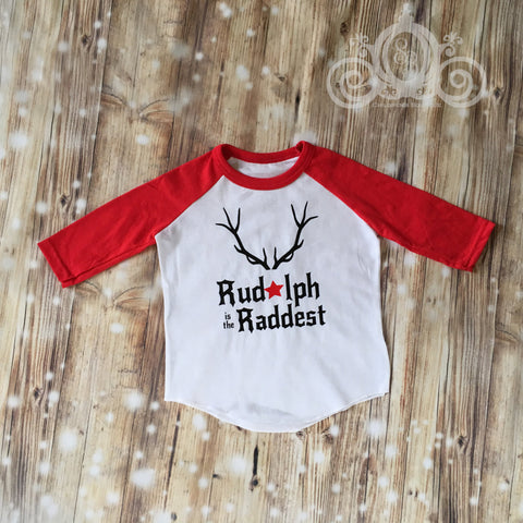 Rudolph is the Raddest Raglan