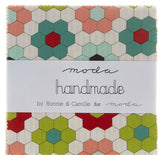 Handmade Charm Pack by Bonnie & Camille for Moda Fabrics - 42, 5 inch Precut Fabric Squares