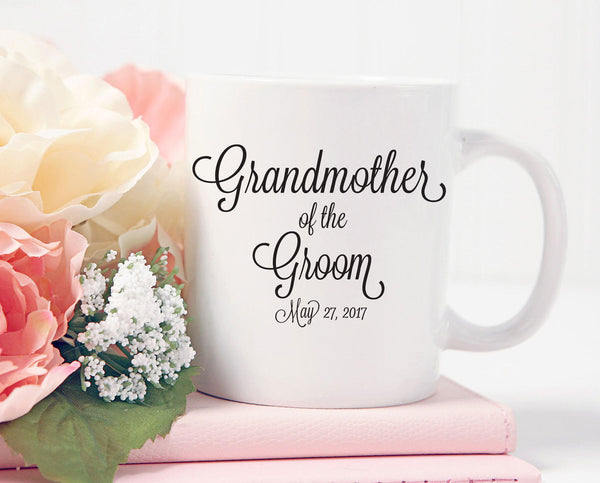 Grandmother of the Groom, Coffee Mug for Grandmother, Gift for Grandmother of the Groom, Wedding Gift For Grandmother of the Groom, Grandma