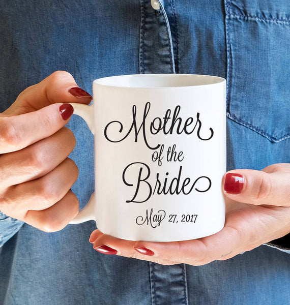 Mother of the Bride Gift From Daughter, Mother of the Bride Mug, Wedding Coffee Mug, Wedding Gift for Mother of the Bride, Bridal Party Gift