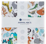SALE Animal ABC's 10" Squares/Layer Cake by Whistler Studios for Windham Fabrics - 42, 10 inch Precut Fabric Squares