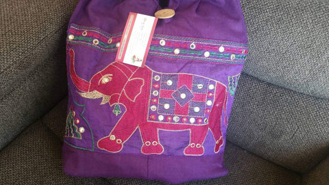 Tote bag Ethnic Bags Boho Shoulder Bag Elephant purse Ethnic Shoulder bag Hand Embroidery Bags Everyday Purse Women&#39;s Purse Women&#39;s Bag