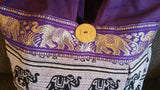 Pretty Purple elephant bag,Ethnic Bags, christmas gift, Shoulder bag, Tote Bag, Purple Purse, Boho Bags, Indian Handbag, Hippie bag