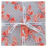 SALE Nature Walk 10" Squares/Layer Cake by Tamara Kate for Michael Miller -42, 10 Inch Precut Fabric Squares-Butterfly Prints Fabric