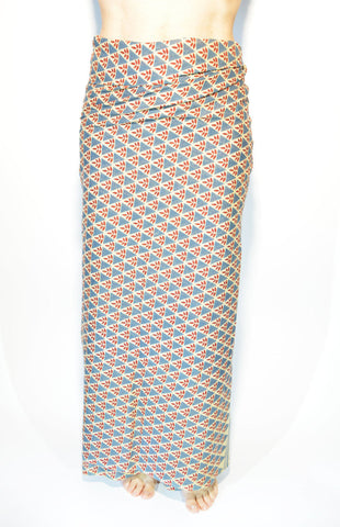 Block Print Cotton Pareo Beach Wrap Sarong Hand Block Printed Wraparound Cotton Shawl Scarf Pareo Mother's Day Gift Idea Pareo in Cotone