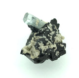 Aquamarine in Tourmaline from Namibia Collected in the 1960s