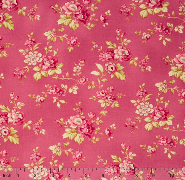 Esprit Maison - Boutonniere Cerise Yardage by Robyn Pandolph for RJR Fabrics - Half Yard Fabric