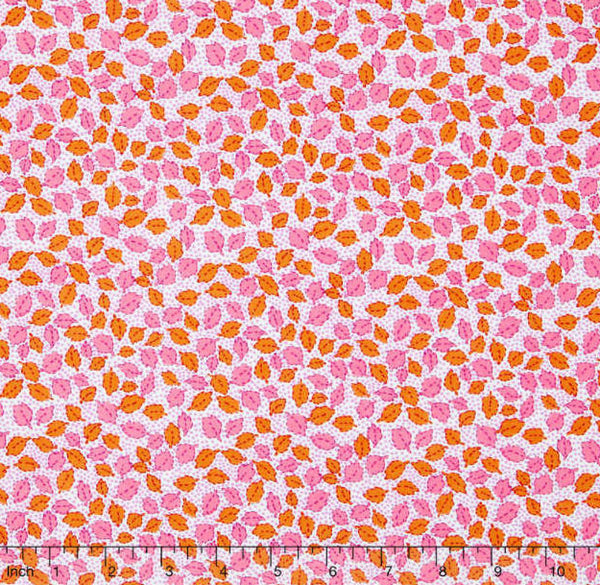 Hope Chest - Leaves Purple Yardage by Erin Turner for Penny Rose Designs - Half Yard Fabric