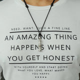 Men's Women Adjustable Necklace 925 Stamp Sterling Silver Cross with Garnet Protection Pendant with Wax Rope DiyNotion NK183