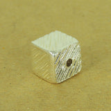 925 Sterling Silver Cube Bead Vintage DIY Jewelry Making WSP522 Wholesale: See Discount Coupons in Item Details