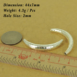 925 Sterling Silver Charm Vintage DIY Jewelry Making WSP526 Wholesale: See Discount Coupons in Item Details