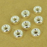 8 Pcs 925 Sterling Silver Spacers Vintage DIY Jewelry Making WSP530X8 Wholesale: See Discount Coupons in Item Details