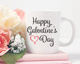 Happy Galentines Day Mug, Parks and Rec, Best Friend Mug, BFF Coffee Mug, Leslie Knope Mug, Valentine's Day, Leslie and Ann, Friends Mug