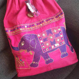 Pink Bohemian purse short handle bag ethnic purse ethnic hand bag ethnic shoulder bag Boho Shoulder Bags Tote bag Embroidery bag Hippie bag