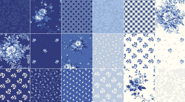 SALE Dawn 10" Squares/Layer Cake by Nancy Gere for Windham Fabrics - 42, 10 inches of Precut Fabric Squares