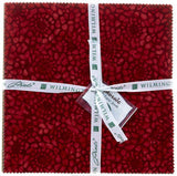 Mosaic Batiks 10 Karat Jewels/Layer Cake by Wilmington for Wilmington Prints - 42, 10 inch Precut Fabric Squares