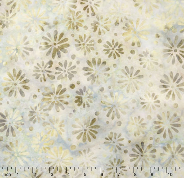 Primo Batiks - Desert Sky Lazy Daisies Yardage by Sarah J for Marcus Fabrics - Half Yard Fabric
