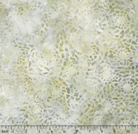 Mosaic Batiks - Mosaic Dusty Blue Yardage by Wilmington for Wilmington Prints - Half Yard Fabric