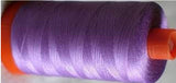 Aurifil Italian Thread 50wt, 100% Cotton Mako Thread - Large Spool - 1422 Yards - Violet # 2520  For Piecing & Applique.