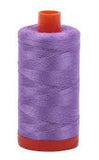 Aurifil Italian Thread 50wt, 100% Cotton Mako Thread - Large Spool - 1422 Yards - Violet # 2520  For Piecing & Applique.