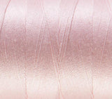 Aurifil Italian Thread 50wt, 100% Cotton Mako Thread - Large Spool - 1422 Yards - Pale Pink #2410 - For Piecing & Applique.