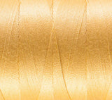 Aurifil Italian Thread 50wt, 100% Cotton Mako Thread - Large Spool - 1422 Yards - Medium Butter #2130 - For Piecing & Applique.