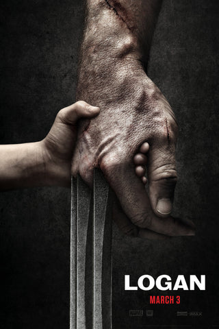 Logan 2017 Movie Poster, Marvel Art, Wolverine Xmen Print,Hugh Jackman Gift, Movie Art, Home Office Wall Deco Size 13x20" 24x36" 32x48" #1