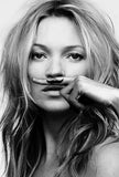 Kate Moss Life Is Funny Super Model Sexy Poster, Art B&W Print, High Quality Artwork, Home Deco, Art Print, Fashion Art Size 13x20" 24x36"