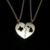 Silver Texas Michigan Necklace