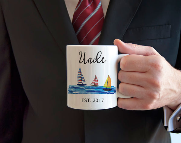 Gift For Uncle, Uncle Mug, New Uncle Coffee Cup, Aunt and Uncle Mug, Uncle Coffee Mug, Pregnancy Reveal, Uncle Gift, Custom Uncle Mug